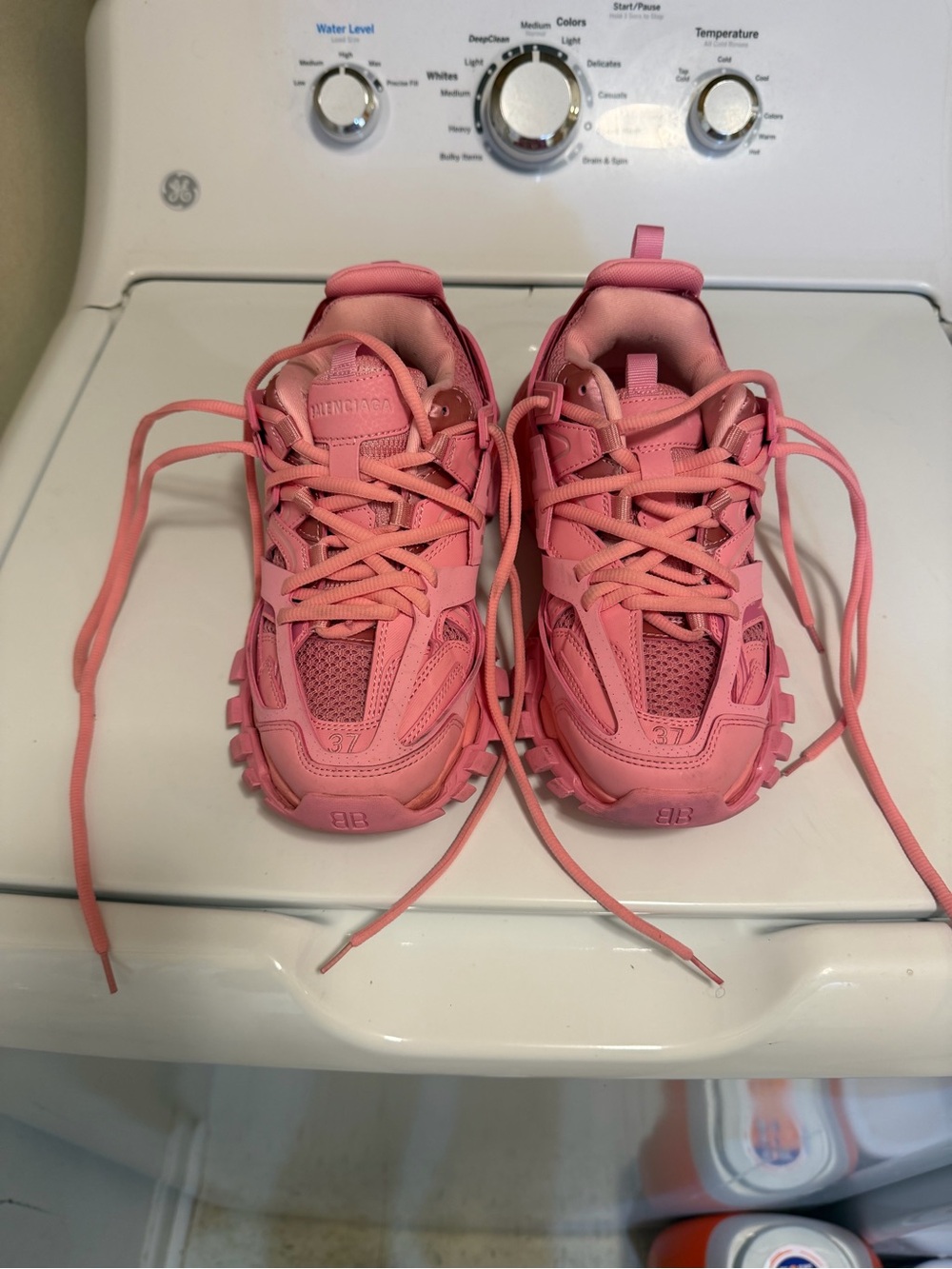 Pink BB Tennis Sneakers